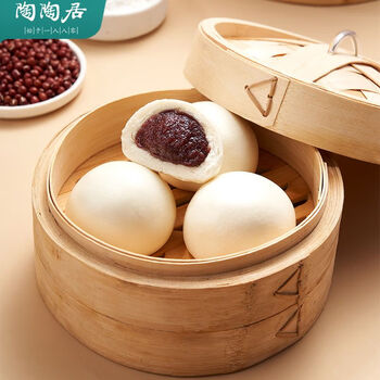 概率券: 陶陶居 豆沙包 337.5g 9个 食品类商品-全利兔-实时优惠快报