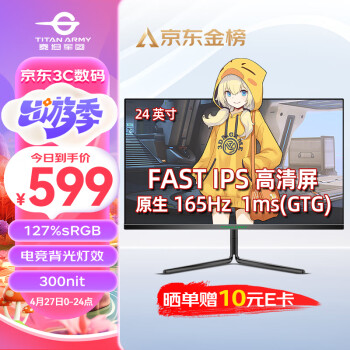 ̩̹24Ӣ165Hz FastIPS羺1ms(GTG)Ӧ300nit127%sRGBɫĻ144ʾP24A2G