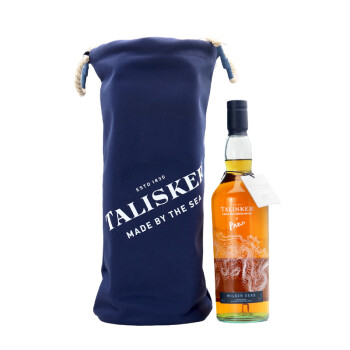 泰斯卡Talisker 正品行货苏格兰原装进口单一麦芽威士忌洋酒 节日送礼品 泰斯卡向海而生-礼袋装