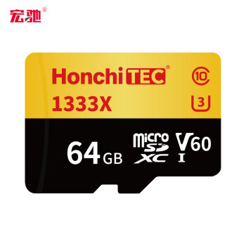 ۣHONCHITEC64GB TFMicroSD洢U3 C10 V60 TF 200MB/s д150MB/sڴ濨