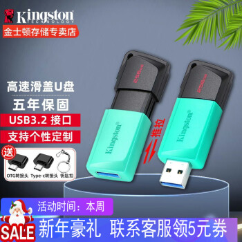 ʿ٣Kingstonu̻ DTXM USB 3.2  100G3 ٶ̴USE9 DTXM 256G תͷ+