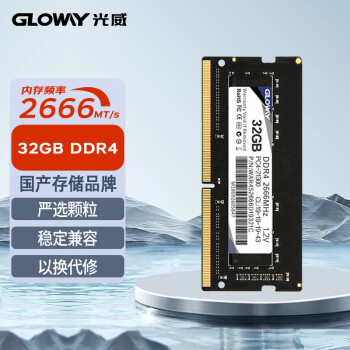 Gloway32GB DDR4 2666 ʼǱڴ սϵ