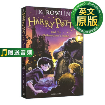 ħʯ Ӣԭ Harry Potter 1 Ӣ JK ͯС˵ J.K. Rowling