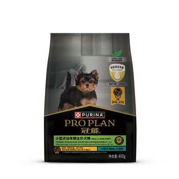 PRO PLAN 冠能 小型犬幼年期全价犬粮 400g-全利兔