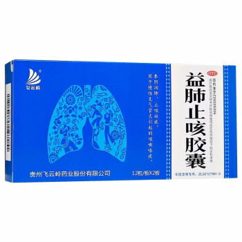 飞云岭 益肺止咳胶囊 0.3g*24粒