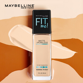 美宝莲(maybelline)定制柔雾粉底液115 30ml(fit me 粉底液 bb霜 遮瑕