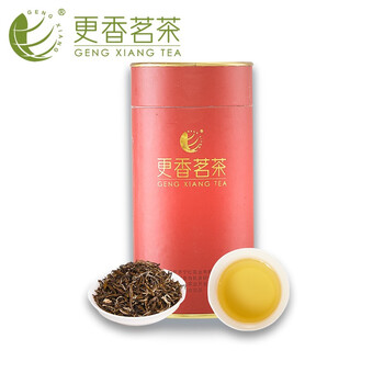Geng xiang Tea 更香茗茶 更香水灵一号茉莉花茶烘青绿茶+茉莉鲜花+白兰鲜花桶装实惠 水灵一号 125g食品类商品-全利兔-实时优惠快报