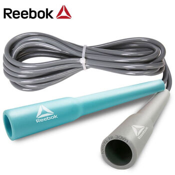 锐步(Reebok) 跳绳儿童健身减肥运动女性中考体育成人男专业绳子 阿迪达斯旗下品牌 蓝色