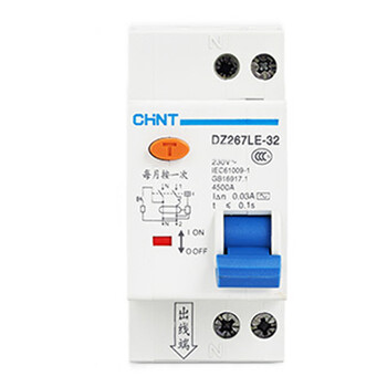 正泰（CHNT）漏电断路器 DZ267LE-32 1P+N C25 可定制