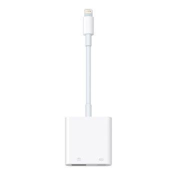 Apple Lightning/闪电转 USB 3 相机转换器 iPhone iPad 手机 平板 转接头