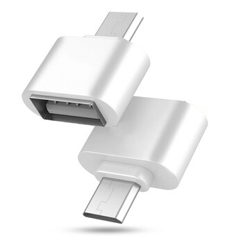 otg转接头micro usb/type-c转接线安卓平板/u盘连接线
