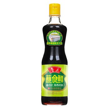 luhua 鲁花 蘸食鲜 特级酱香酱油 500ml食品类商品-全利兔-实时优惠快报