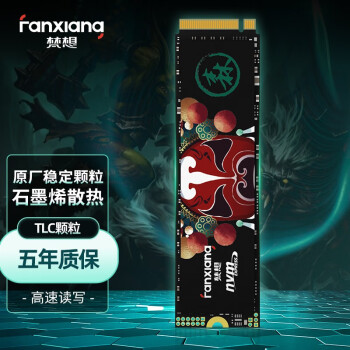 梵想（FANXIANG） SSD固态硬盘 M.2接口(NVMe协议)  S500系列 原厂TLC颗粒 S500pro 长江存储颗粒 1T