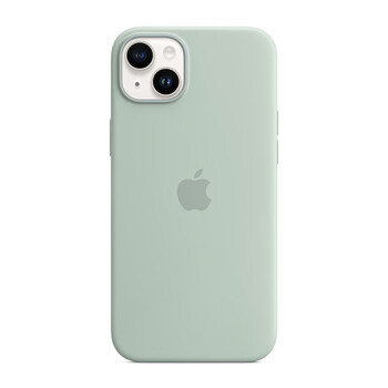 Apple 苹果 iPhone 14 Plus 专用 MagSafe 硅胶保护壳 iPhone保护套 - 石莲蓝色 保护套 手机套 手机壳数码类商品-全利兔-实时优惠快报