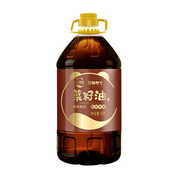 熊猫炒堂 天府好粮油 压榨特香菜籽油 5L食品类商品-全利兔-实时优惠快报