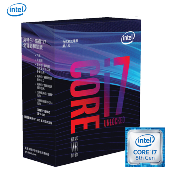 ?英特尔(Intel) i7 8700K i5 8600K CPU+华硕主