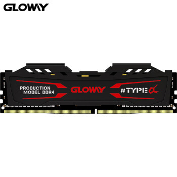 光威（Gloway） TYPE-α系列 DDR4 2666 8G 台式机电脑内存条 石墨灰散热片