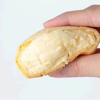 麻薯球泡芙团子奶油夹心 爆浆混合味*30个食品类商品-全利兔-实时优惠快报