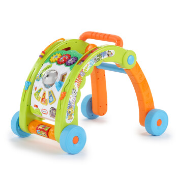 Little Tikes小泰克低幼宝宝多功能学步车助步车早教玩具-3合1光动彩影助步车MGAC640957