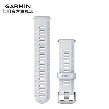 GARMIN 佳明 Forerunner955 硅胶表带替换腕带（22mm） 白色运动户外类商品-全利兔-实时优惠快报