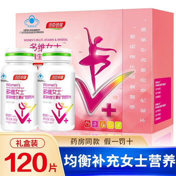 汤臣倍健 多维多种维生素矿物质片全利兔-实时优惠快报