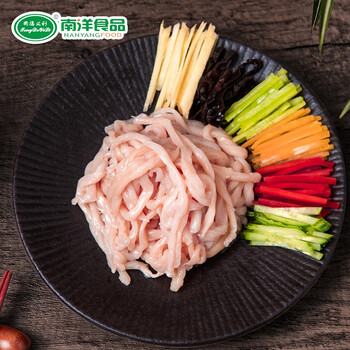 同德义利 白羽鸡胸肉丝1kg/袋圈养鸡胸肉代餐鸡胸肉冷冻食全利兔-实时优惠快报