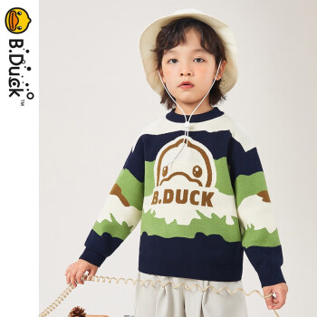 B.Duck 小黄鸭童装男童毛衣 杜松绿母婴玩具类商品-全利兔-实时优惠快报
