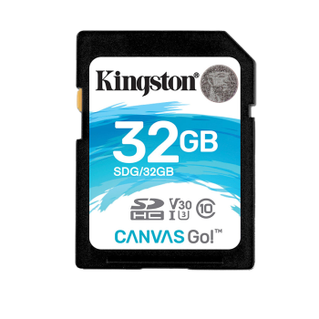 金士顿（Kingston）SD存储大卡 高速佳能相机单反微单内存卡  class10 U3 V30 170M/S SDG3/64G