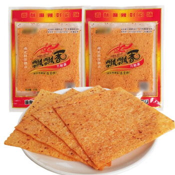 湖南许多才飘飘香刀削面辣条香飘飘麻辣片8090后儿时怀旧小吃零食16g