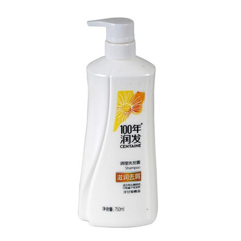 专柜行货正常发货百年润发100年润发滋润去屑洗发露750ml