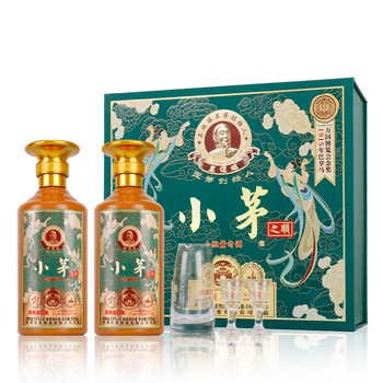 小茅之顺 飞天仕女高档礼盒 （ 商务出口版酒）酱香型白酒53度 500ML*2食品类商品-全利兔-实时优惠快报