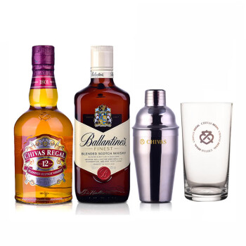 芝华士（Chivas Regal）芝华士12年苏格兰威士忌500ml+ 英国百龄坛特醇苏格兰威士忌500ml