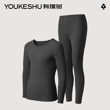 YOUKESHU 有棵树 保暖内衣套装 加绒加厚全利兔-实时优惠快报