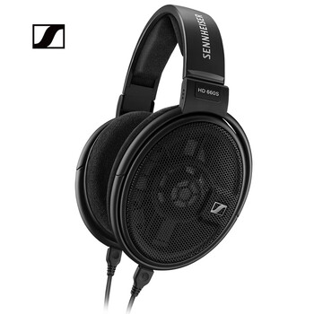 森海塞尔（Sennheiser）HD660S 开放式HIFI高保真耳机 头戴式耳机 黑色
