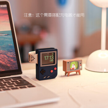 杰梵客（JEEFANCO） 【防滑不伤机】Apple Watch7/6/se/5充电支架底座苹果通用 藏蓝色游戏机支架