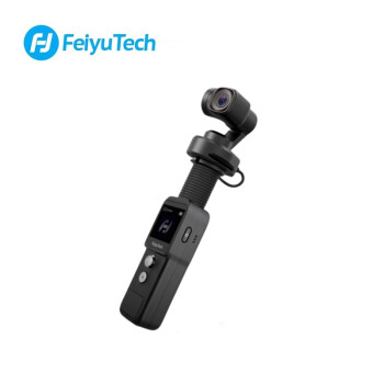 飞宇FeiyuTech Pocket 2s+延长杆 手持口袋云台相机防抖运动骑行车载户外自拍vlog相机摄像机