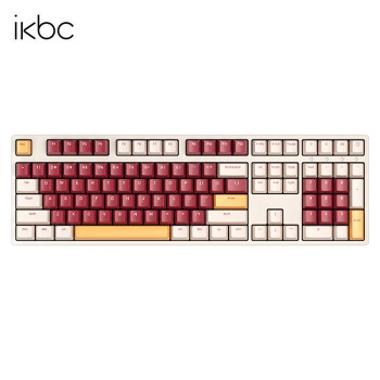 ikbc 星云无线键盘机械键盘无线机械键盘游戏键盘有线办公电竞无线 Z200Pro 日珥 无线2.4G 红轴