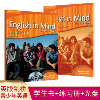 ԭѧӢ̲ English In Mind Starter [ѧ+ϰ+]  Ӣ潣eim̲ĵڶ żѧ KET/PET[ƽװ]