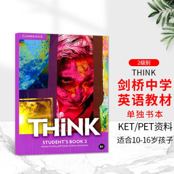 ӢĽԭ潣ٶӢCambridge Think 2 鱾 B1/PET think̲ ѧӢϰѧ