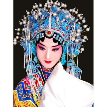 脸谱戏曲人物装饰画 京剧花旦挂画 客厅壁画中式饭店包间装饰挂画 02