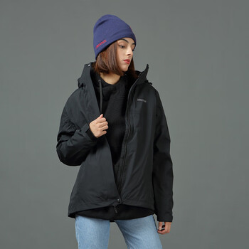 Marmot 土拨鼠 女款三合一冲锋服 N45490运动户外类商品-全利兔-实时优惠快报