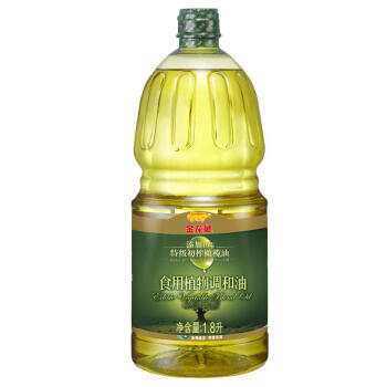 金龙鱼 食用油 添加10%特级初榨橄榄油食用植物调和油1.8L