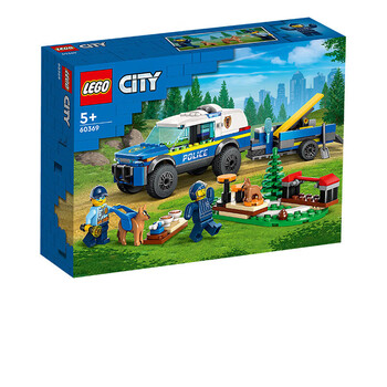 LEGO 乐高 City城市系列 60369 移动式警犬训练场母婴玩具类商品-全利兔-实时优惠快报