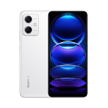 PLUS会员：Redmi Note12 5G 120Hz OLED屏幕 5000mAh长续航 6GB+128GB镜瓷白 智能手机数码类商品-全利兔-实时优惠快报