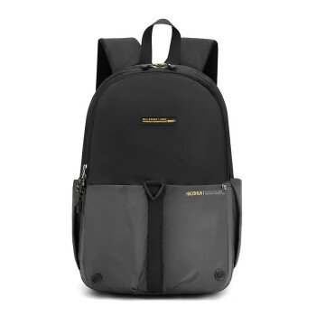 户外旅行双肩包时尚男士背包商务电脑笔记本背包学生包运动包 灰色
