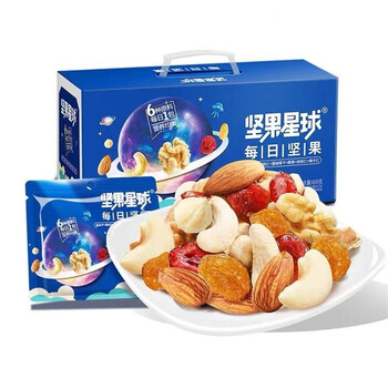 wolong 沃隆 坚果星球 每日坚果 600g食品类商品-全利兔-实时优惠快报