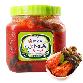 Fubaba 富爸爸 小萝卜泡菜 750g食品类商品-全利兔-实时优惠快报