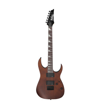 Ibanez GRG121DX依班娜电吉他24品双双拾音器初学者男女新手入门吉他 WNF哑光胡桃木色