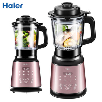 海尔(Haier) 破壁机预约破壁料理机 家用果汁机榨汁机 五谷研磨搅拌机 晶钻Q2A
