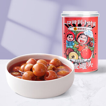 林家铺子 山楂水果罐头 425g*4罐 一口回到小时候食品类商品-全利兔-实时优惠快报